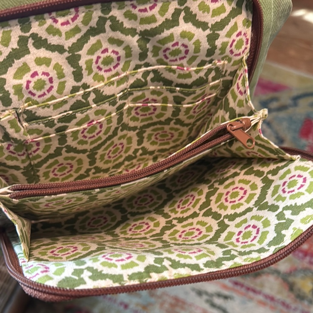 Fossil Green and Brown Women's Bag - Picture 9 of 14